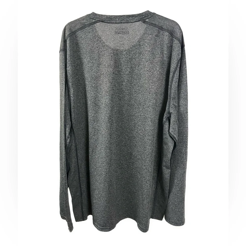 Bonobos Men's Goodsport Heather Gray Athletic Performance‎ Wear Long Sleeve- XXL - Picture 2 of 6